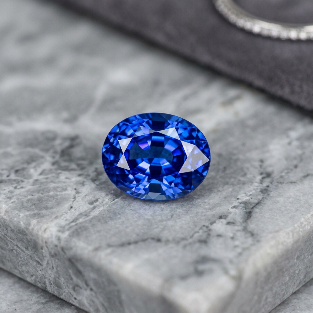 6.01 Ct IGI Certified Unheated Untreated Natural Ceylon Blue Sapphire AAAAA