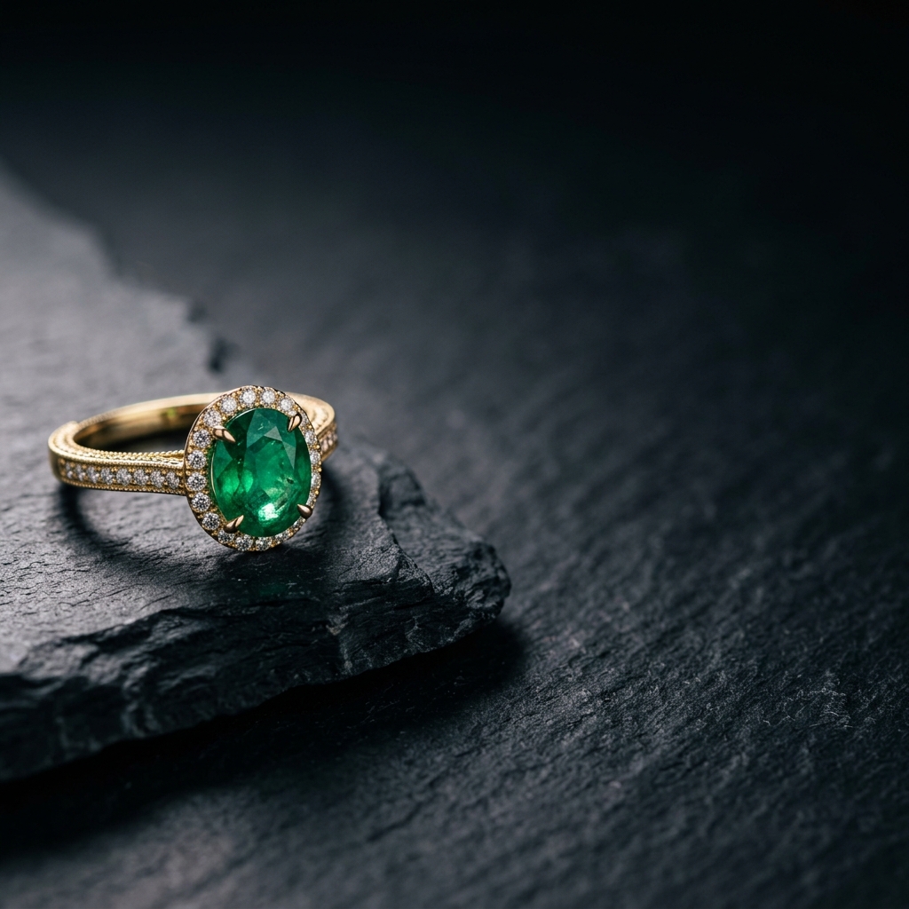 Natural Emerald Ring | GemSarthi Collection